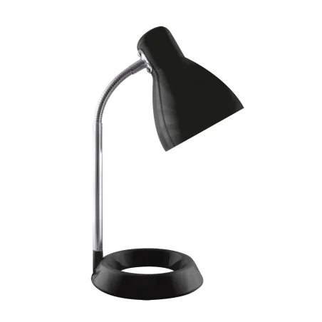 Lampki-biurkowe - 04499 czarna lampka biurkowa e27 kati black ideus 