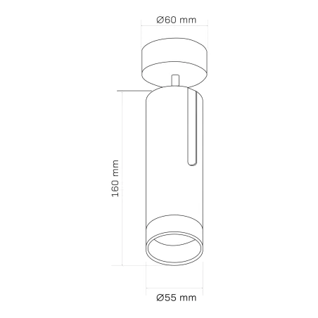 Oswietlenie-sufitowe - lampa ścienno-sufitowa ruchoma 1xgu10 fado 325907 polux-goldlux 