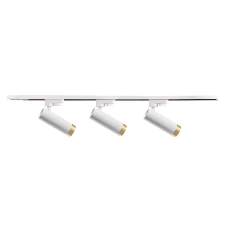 Oswietlenie-szynowe - 325884 zestaw szynowy 1-fazowy 1m 3 lampy 3xgu10 fado polux-goldlux 