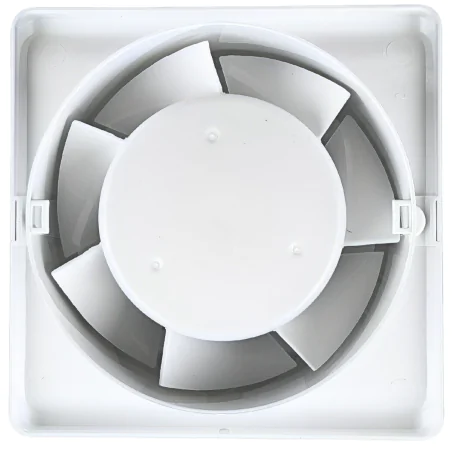 Wentylatory-o-srednicy-100 - wentylator łazienkowy o średnicy 100mm biały kwadratowy 