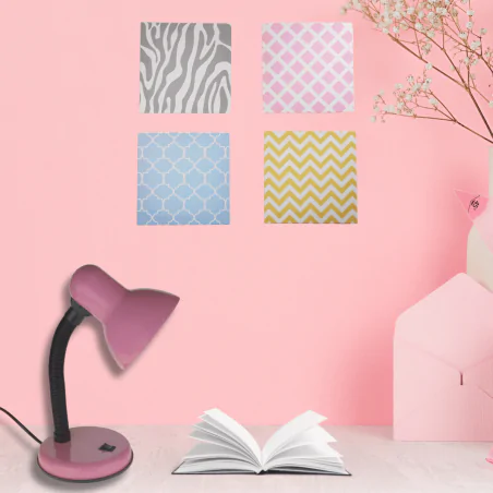 Lampki-biurkowe - lampka biurkowa dla dziecka różowa sofi 