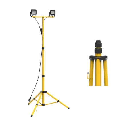 Naswietlacze-led-przenosne - ekns0454 naświetlacze led na statywie 2x30w 4000k bobby eko-light 