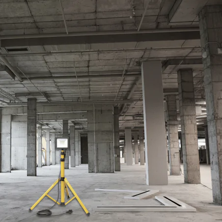 Naswietlacze-led-30w - naświetlacz roboczy led ze statywem i przewodem 30w 4000k ip65 alled ad-nl-6296 orno 