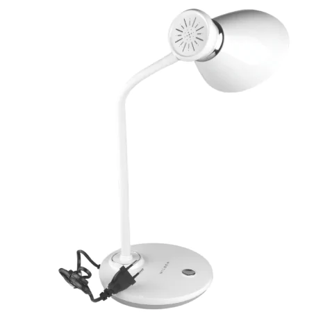 Lampki-biurkowe - lampka na biurko w kolorze białym regulowane ramię helen  Lampki-biurkowe - lampka na biurko w kolorze białym regulowane ramię helen