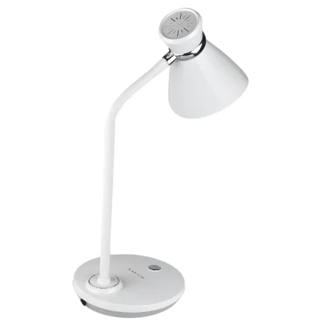 Lampki-biurkowe - lampka na biurko w kolorze białym regulowane ramię helen  Lampki-biurkowe - lampka na biurko w kolorze białym regulowane ramię helen
