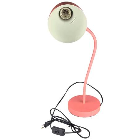 Lampki-biurkowe - lampka biurkowa różowa z regulowanym kloszem mimi 