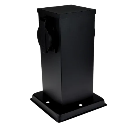 Slupki-ogrodowe - słupek do ogrodu z dwoma gniazdami 230v typu schuko ontario 