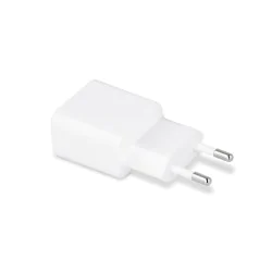 Przedluzacze-elektryczne - ładowarka sieciowa zasilacz do lampek led mxtc-01 1x usb 1a biała maxlife interblue 