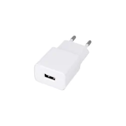 Przedluzacze-elektryczne - ładowarka sieciowa zasilacz do lampek led mxtc-01 1x usb 1a biała maxlife interblue 