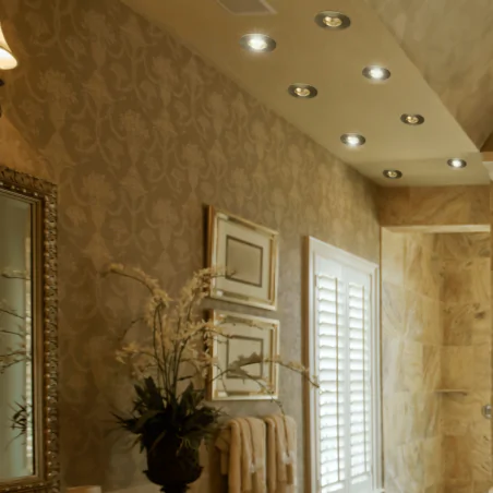 Oprawy-sufitowe-stale - oprawa sufitowa podtynkowa oczko wpuszczane w sufit złote dukat 