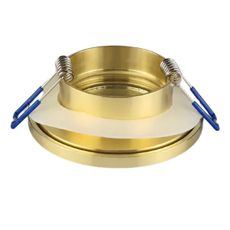 Oprawy-sufitowe-stale - oprawa sufitowa podtynkowa oczko wpuszczane w sufit złote dukat 