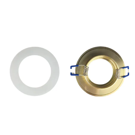 Oprawy-sufitowe-stale - oprawa sufitowa podtynkowa oczko wpuszczane w sufit złote dukat 