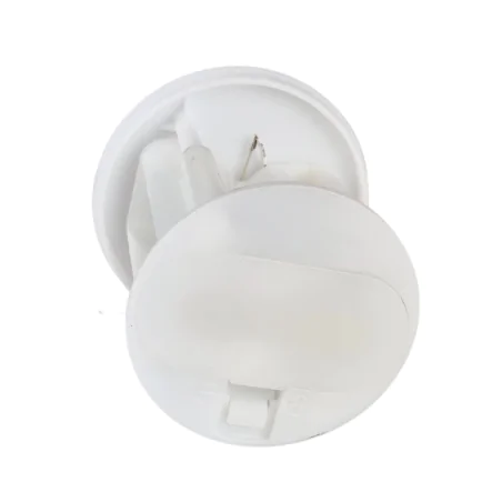 Latarenki-ogrodowe - znicz cmentarny led na baterie czerwony z czujnikiem zmierzchu 