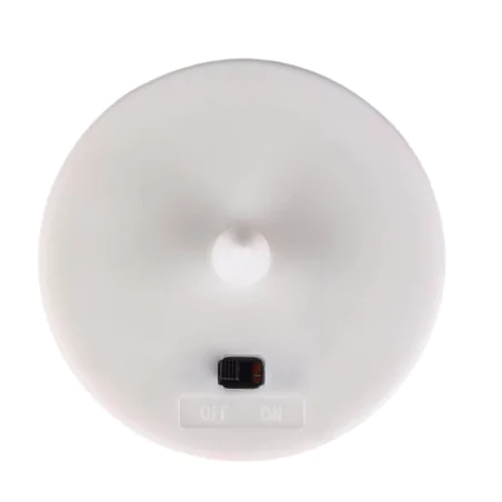 Latarenki-ogrodowe - znicz cmentarny led na baterie czerwony z czujnikiem zmierzchu 