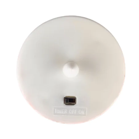 Latarenki-ogrodowe - świeczka led na cmentarz znicz na baterie czerwony z timerem 