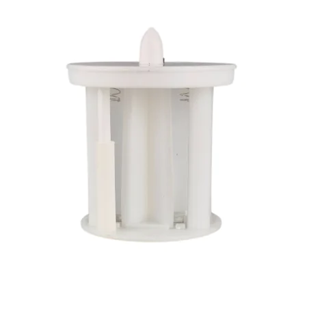 Latarenki-ogrodowe - znicz led czerwony lampion cmentarny na baterie wbijany w grunt 