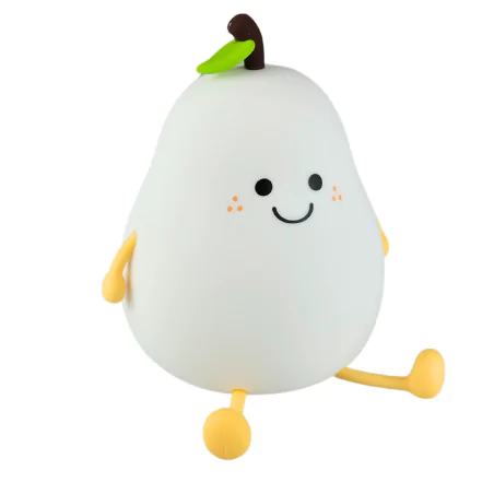 Oswietlenie-do-pokoju-dzieciecego - lampka nocna led dla dziecka w kształcie gruszki interblue 