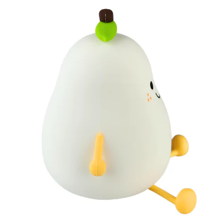 Oswietlenie-do-pokoju-dzieciecego - lampka nocna led dla dziecka w kształcie gruszki interblue 