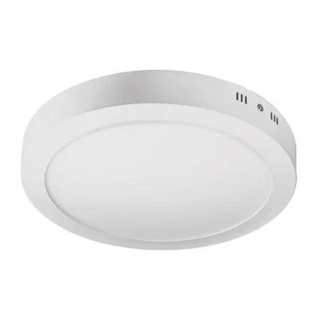 Plafony - plafoniera led biała klasyczna 18w 4000k martin led c 02906 ideus 