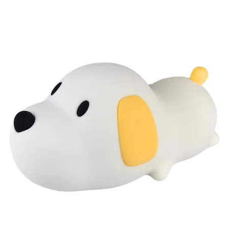 Oswietlenie-do-pokoju-dzieciecego - lampka nocna led piesek na prezent dla dzieci interblue 