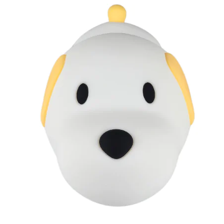 Oswietlenie-do-pokoju-dzieciecego - lampka nocna led piesek na prezent dla dzieci interblue 