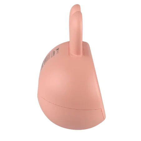 Oswietlenie-do-pokoju-dzieciecego - zegar z budzikiem różowy króliczek z wyświetlaczem prezent dla dziecka interblue 