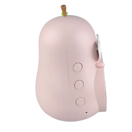 Oswietlenie-do-pokoju-dzieciecego - budzik dziecięcy z zegarkiem różowa gruszka prezent na dzień dziecka interblue 