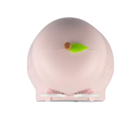 Oswietlenie-do-pokoju-dzieciecego - budzik dziecięcy z zegarkiem różowa gruszka prezent na dzień dziecka interblue 