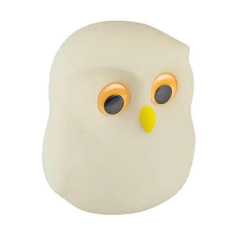 Oswietlenie-do-pokoju-dzieciecego - lampka nocna led dla dzieci w kształcie uroczej sowy interblue 