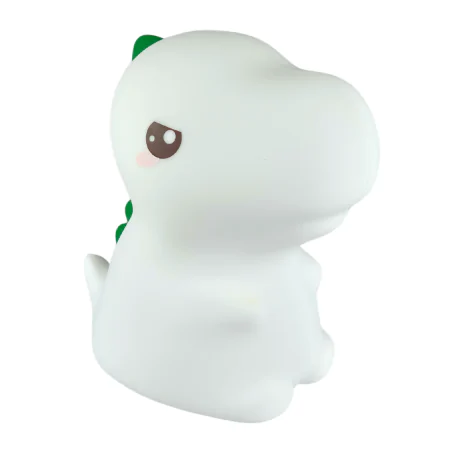 Oswietlenie-do-pokoju-dzieciecego - lampka nocna do zasypiania dla dzieci dinozaur miękka zabawka t-rex interblue 