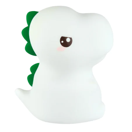 Oswietlenie-do-pokoju-dzieciecego - lampka nocna do zasypiania dla dzieci dinozaur miękka zabawka t-rex interblue 