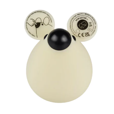 Oswietlenie-do-pokoju-dzieciecego - lampka nocna led dziecięca w postaci myszki prezent dla dziecka interblue 