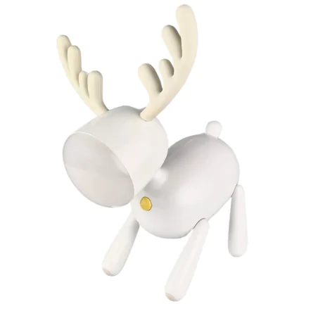 Oswietlenie-do-pokoju-dzieciecego - lampka nocna led z delikatnym światłem jelonek prezent dla niemowlaka interblue 