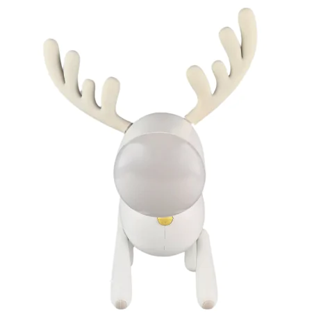 Oswietlenie-do-pokoju-dzieciecego - lampka nocna led z delikatnym światłem jelonek prezent dla niemowlaka interblue 