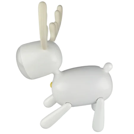 Oswietlenie-do-pokoju-dzieciecego - lampka nocna led z delikatnym światłem jelonek prezent dla niemowlaka interblue 