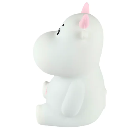 Oswietlenie-do-pokoju-dzieciecego - lampka nocna led miękka krówka różowa z regulowanym światłem prezent z okazji urodzin interblue 