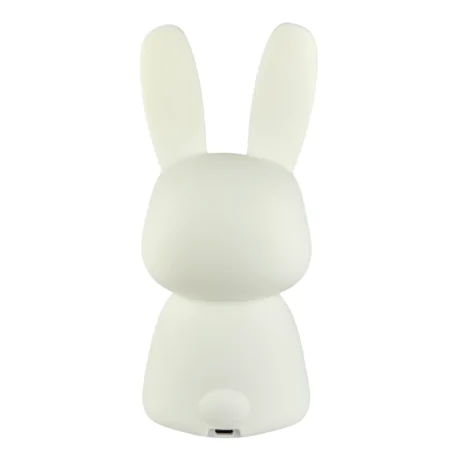 Oswietlenie-do-pokoju-dzieciecego - lampka nocna dla dzieci zajączek ze zmienną barwą światła prezent interblue 