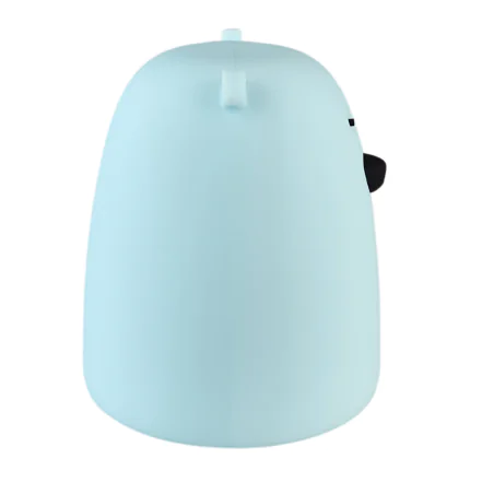 Oswietlenie-do-pokoju-dzieciecego - lampka nocna dziecięca na baterie niebieski miś prezent dla niemowlaka interblue 