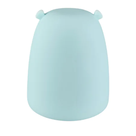 Oswietlenie-do-pokoju-dzieciecego - lampka nocna dziecięca na baterie niebieski miś prezent dla niemowlaka interblue 