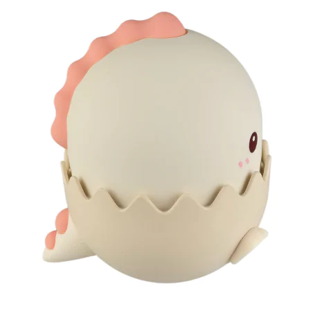 Oswietlenie-do-pokoju-dzieciecego - lampka nocna dla dziecka baby dino różowy prezent na baby shower interblue 