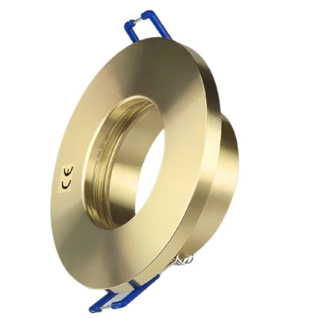 Oprawy-sufitowe-stale - oprawa sufitowa podtynkowa oczko wpuszczane w sufit złote dukat 