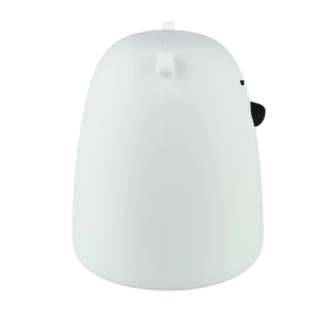 Oswietlenie-do-pokoju-dzieciecego - lampka nocna biały miś na baterie z regulacją światła prezent na roczek interblue 