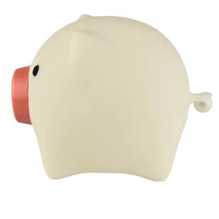 Oswietlenie-do-pokoju-dzieciecego - lampka nocna stołowa led w kształcie świnki interblue 