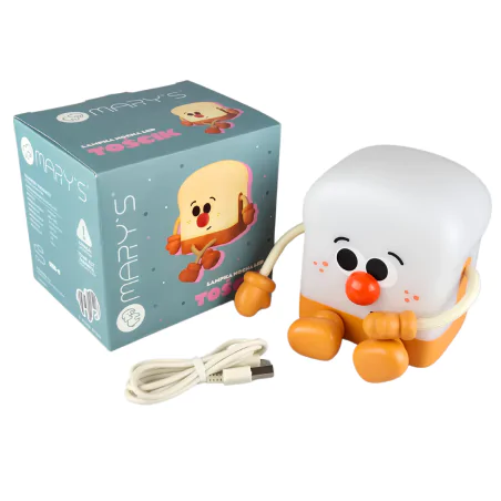 Oswietlenie-do-pokoju-dzieciecego - lampka nocna led dla dzieci tościk prezent zabawka dla niemowlaka interblue 