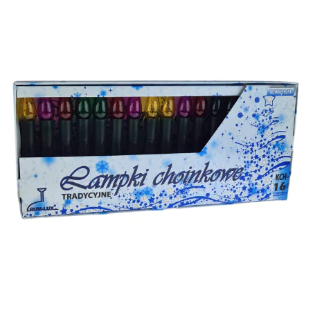 Oswietlenie-choinkowe - światełka choinkowe retro tradycyjne kolorowe świeczki z prl kch-5 