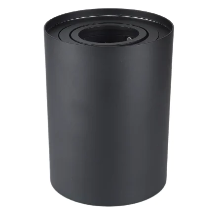 Oprawy-sufitowe - natynkowa oprawa sufitowa czarna hary c gu10 03713 ideus 