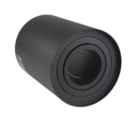 Oprawy-sufitowe - natynkowa oprawa sufitowa czarna hary c gu10 03713 ideus 