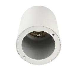 Oprawy-sufitowe - 04239 biało złota tuba oprawa sufitowa hary c gu10  ideus 