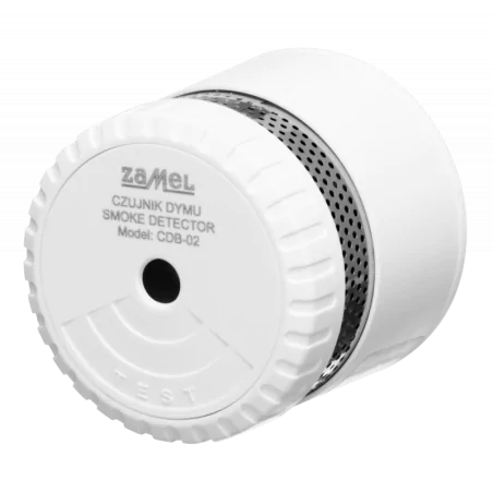 Czujniki-dymu - czujnik dymu z wbudowaną baterią litową zamel 