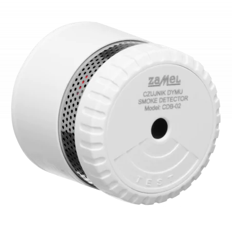 Czujniki-dymu - czujnik dymu z wbudowaną baterią litową zamel 